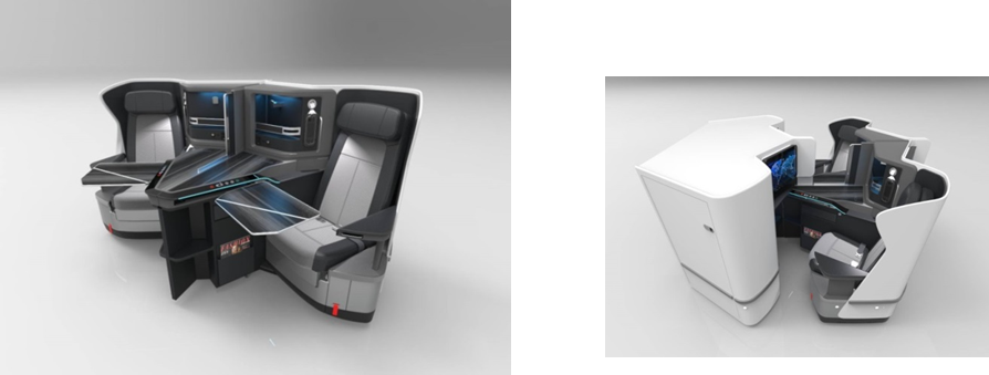 新ビジネスクラス・シート「Venture」が、KLMオランダ航空に採用され